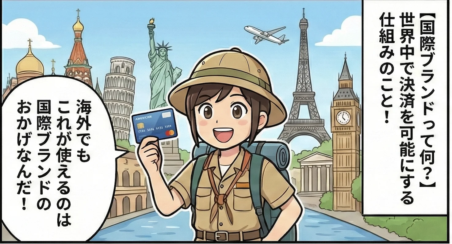 Visa、JCB、Mastercard…国際ブランドの違いと賢い選び方