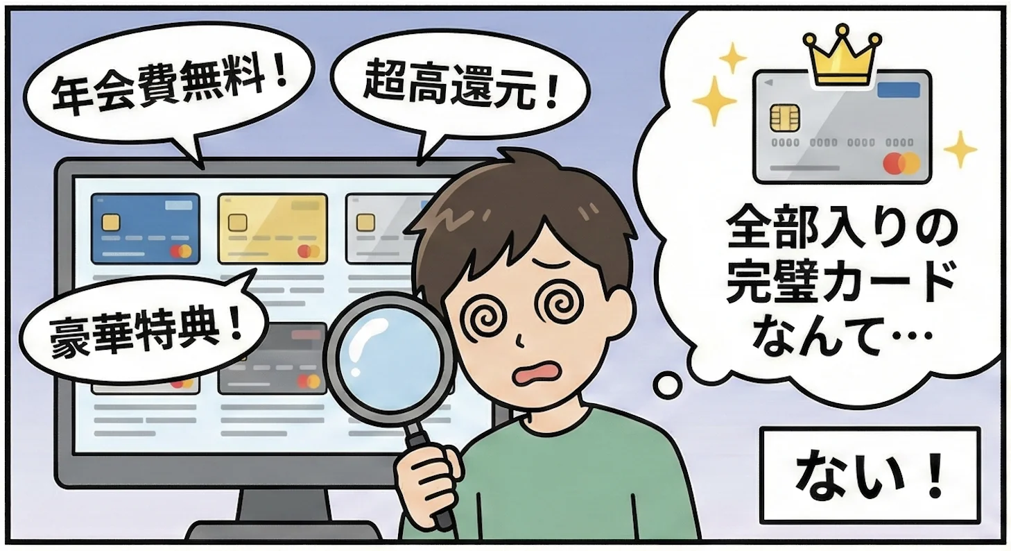年会費・還元率・特典のバランス|自分に最適なカード選びの優先順位