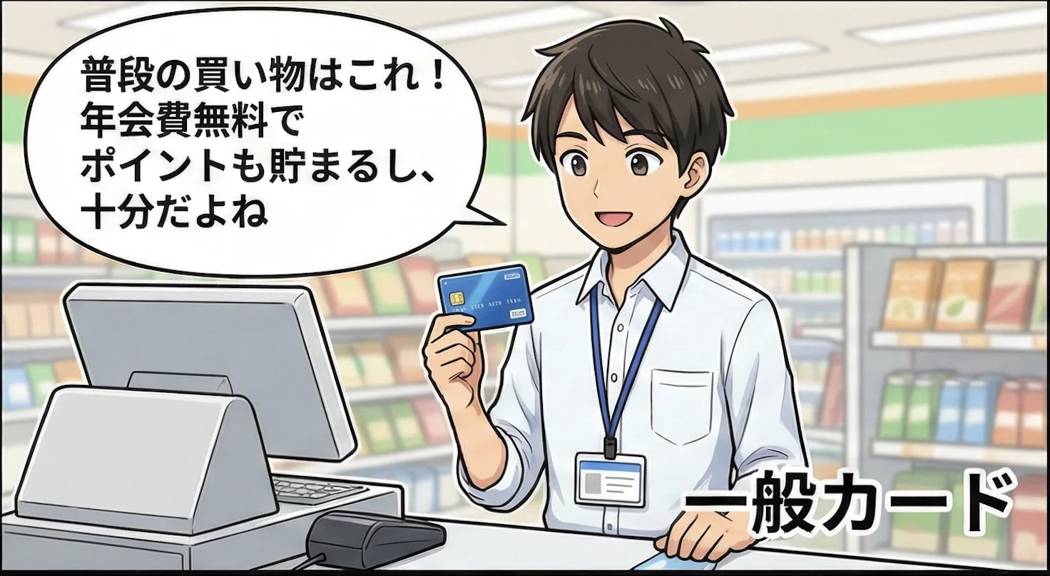 一般・ゴールド・プラチナの違いとは?ランクごとの特徴と選び方